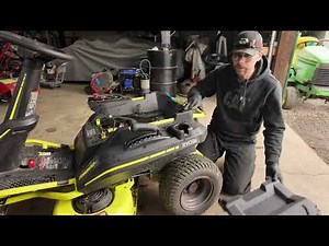 Ryobi Mower Battery Fix - Test, Swap & Getting It Running Right - Ryobi RM300e Electric Riding Mower