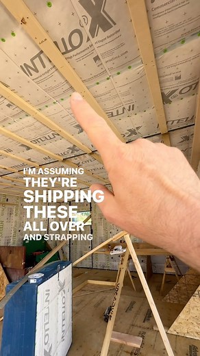 Like building a real like huge Lego Block house. @b.publicprefab has an impressive operation. @engineeredwoodwork gave me a great tour. #prefab #prefabhouse #build | Risinger Build