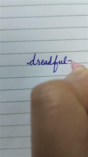 Meaning of dreadful