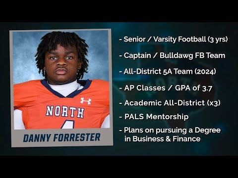 Dennis Baker State Farm Scholar Athlete of the Week - Danny Forrester