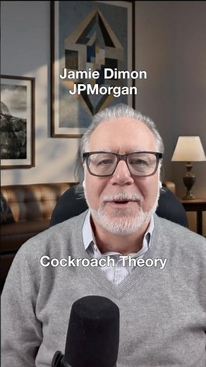 Beware the Cockroach | Jamie Dimon JP Morgan Credit Risk