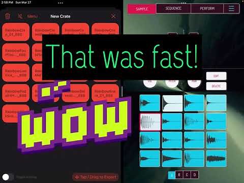 Quick! How to import many samples into Koala Sampler FAST
