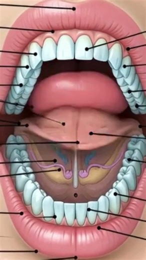 anatomy of the oral cavity