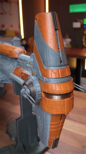 Am I Dreaming? No … it’s finally fully painted Hammerhead Corvette from Star Wars: Rogue One …