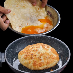 171K views · 1.2K reactions | Try this Delicious Egg Paratha Recipe – a new and exciting twist on your regular breakfast! Crispy on the outside, soft and flavorful on the inside — this egg-filled flatbread is perfect for busy mornings, weekend brunch, or even lunchbox meals. #EggParatha #BreakfastRecipe #NOven #StuffedParatha #EasyBreakfast #QuickBreakfast #DesiBreakfast | N'Oven Foods | Facebook