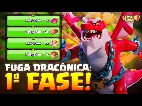 COMO PASSAR OS 4 PRIMEIROS DESAFIOS DA FUGA DRACÔNICA 🔥