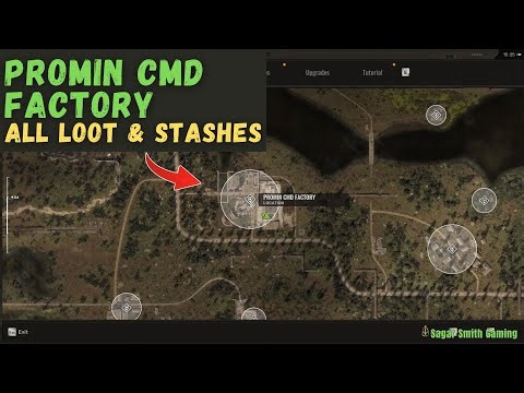 STALKER 2 Promin CMD Factory All Loot & Stashes | Chemical Plant #stalker2