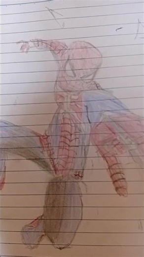 I drawing spider-man ps4