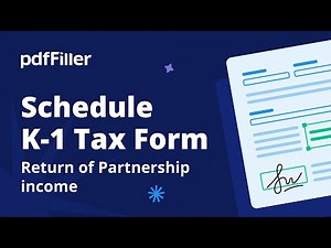 How to Fill Out a Schedule K-1 Tax Form?