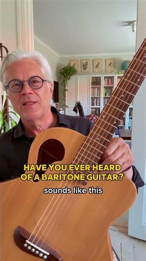 Have you ever heard of a baritone guitar? 👀