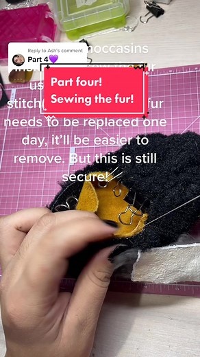 Replying to @Ash finally close to the end! #howtomakemoccasins #nativetiktok #indigenous #fyp