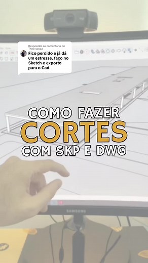 Corte com AutoCAD e SketchUp: Guia Completo