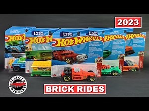 Hot Wheels Brick Rides 2023 - The Complete Set