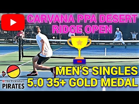 🥇 PPA Desert Ridge 2022 Men’s Singles Pickleball 5.0 35+ Gold Medal Match