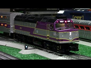MTH Priemer MBTA F40PH Passenger Set