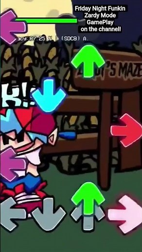 Friday Night Funkin - Zardy Mode GamePlay #fnf #fnfmod #fridaynightfunkinmod #game #shorts #zardy