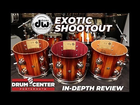 DW Drums Collector's Exotic Drum Kit Shootout