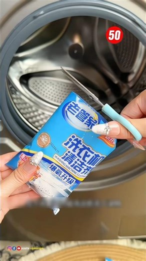 washing machine cleaning powder review. #shorts