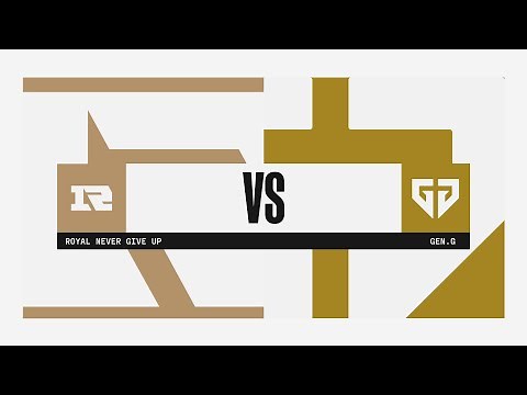 RNG vs. GEN | Group Stage | 2022 World Championship | Royal Never Give Up vs. Gen.G (2022)
