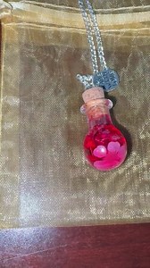 Potion Bottle Necklace(pink) - Etsy Canada