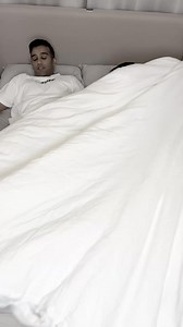 Does the midnight blanket tug-of-war sound familiar? Meet Dream Wings - bedding with built-in wings so you BOTH stay covered. No more fighting, just crazy soft, breathable comfort all night. | Mint Luxury Linens