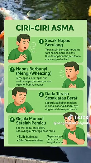 Ciri-Ciri Asma yang Wajib Diwaspadai!