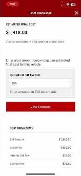 How to bid on IAA . Buyer fees example #automobileclub #car #entrepreneur