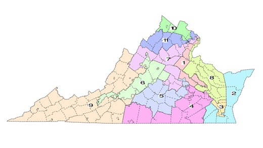 MAP: How Virginia Democrats’ redistricting proposal would reshape elections