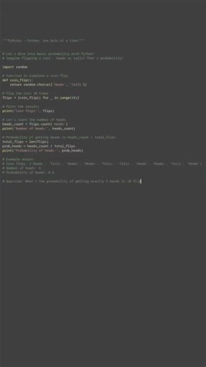 statistics probability basics #python #showcase