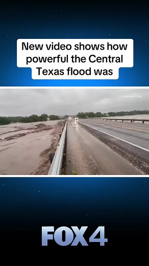 It's hard to believe how fast water can move during a catastrophic flooding event like the one in Central Texas on Friday. This newly released video shows fast-moving water swallowing entire trees and taking houses with it.