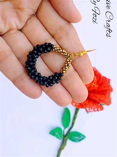 Create Stunning Rondelle Earrings in Just 45 Seconds