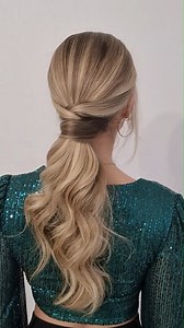 6.9M views · 71K reactions | WEDDING GUEST EASY HAIR ️ #hairhacks #hairstyles #HairStyle #easyhairstyle #longhair #hairstyle #weddinghair #weddinghairstyle #hair #Hairstylesideas #hairstyleinspo #weddingguesthair #hairinspo #hairtutorial #ponytail | poppy_hairstyles | Facebook