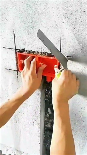 How to easily install a wall outlet #shorts