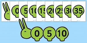 Counting in 5s Number Caterpillar Display Activity