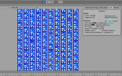 [Unity] 强大的Burst编译器，开启编译前后帧数对比