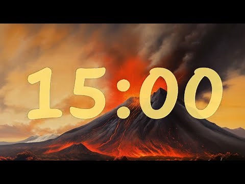 15 Minute Timer Volcano
