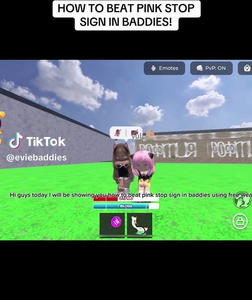 How to Beat Pink Stop Sign in Baddies