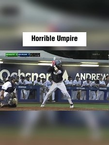 In 2023, this was how a Division 1 baseball game ended last night. That umpire should never be allowed to call a game ever again. Absolutely pathetic. | Feelings Baseball