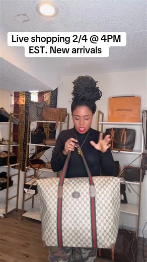 Live shopping new arrivals onthisday #Chanel #preowned #louisvuitton #vintagegucci