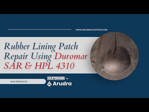 Repair & Rebuild of Rubber Lining using Duromar SAR & HPL-4310 | Duromar by Arudra | Arudra Coatings