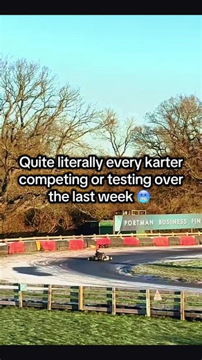 Karters in the UK this last week thinking winter testing and competing was a good idea 🥶 The things you do for the thing you love 😂 #kartinglife #uksnow #bigfreeze #motorsport #brrrrr