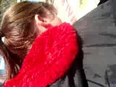 changing into my swim suit.