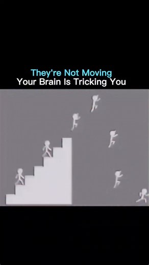 Ai | Tech | Explanation | Next evolution on Instagram: "These figures look like they’re moving, but your brain is creating motion where none exists. 🧠✨ This illusion works by using repeating shapes and evenly spaced positions that trick your visual cortex. Instead of seeing separate still images, the brain fills in the “missing motion” because it’s wired to predict movement—similar to how animations and flipbooks work. Researchers studying visual perception show that our brains often create mot