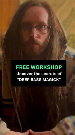 Pathwey on Instagram: "READ CAPTION 👇 I just dropped a FREE workshop on @synthesis.audio for all my bass alchemists out there. 🜁✨ “DEEP BASS MAGICK” is now yours! This is a full 1-hour session from last year’s Synthesis Virtual Experience that we decided to release to the entire community for free! If you’ve ever wanted to learn how I design my basses from scratch using nothing but Ableton’s Operator and stock effects…this one’s for you. In this session I take you step-by-step through my whole
