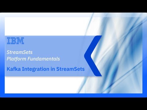 Kafka Integration in StreamSets