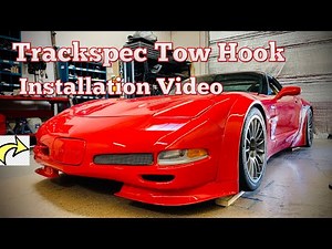Trackspec Motorsports C5 Corvette Tow Hook Installation HOW TO video