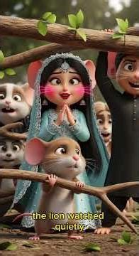 🔥 The Brave Mouse 🐭🦁 | Tiny Hero Saves His Family! 💖