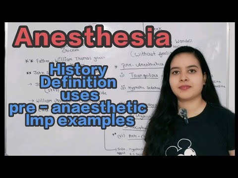 Anesthesia - history, uses, pre anesthetic and imp examples 🎯#anesthesia #veterinary