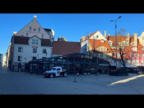 Riga Latvia Trolleybus ride