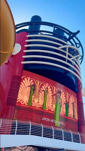 Funnel Vision on the Disney Wish #disney #disneycruise #travel